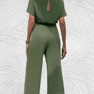 WW | Schön Geschnittenes Jumpsuit mit Breiten Ärmeln