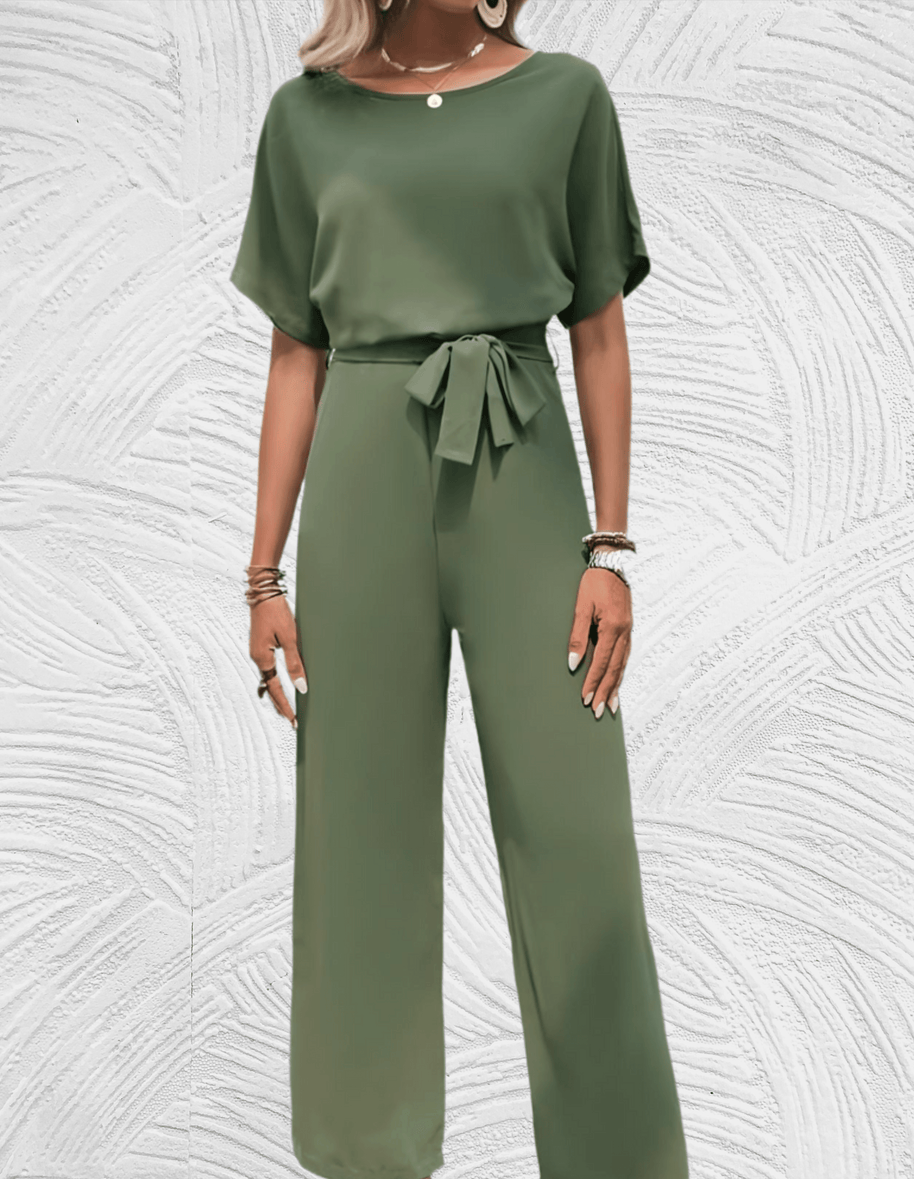 WW | Schön Geschnittenes Jumpsuit mit Breiten Ärmeln