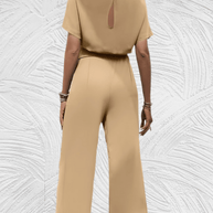 WW | Schön Geschnittenes Jumpsuit mit Breiten Ärmeln
