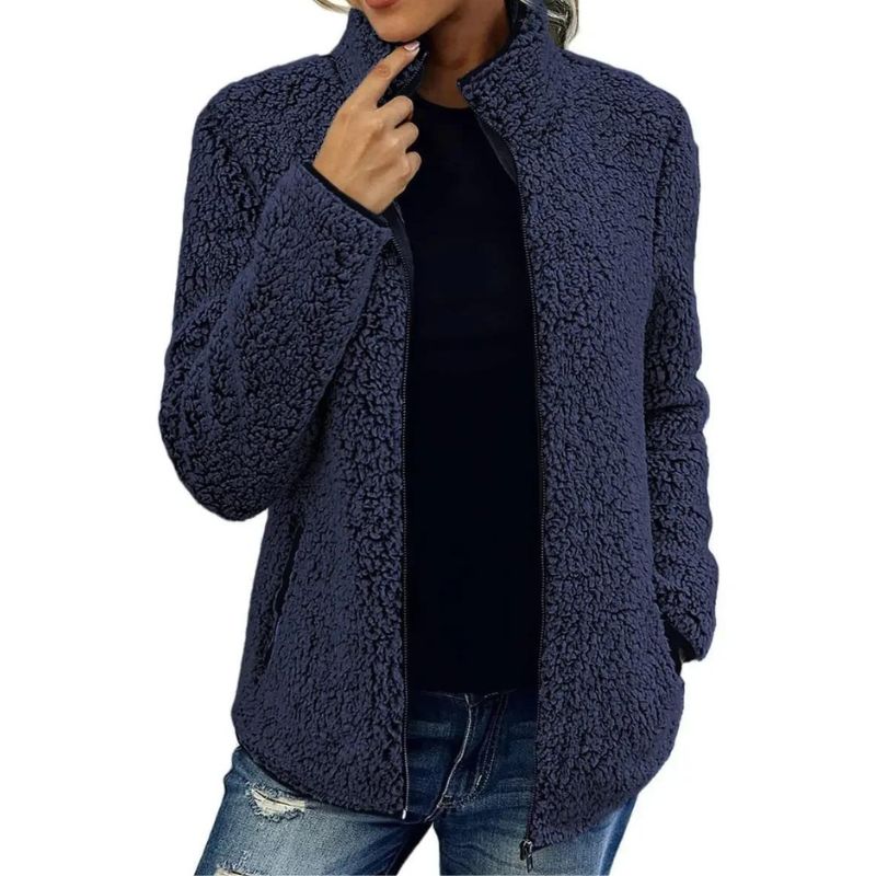 W&W Mode | Fleecejacke für Damen