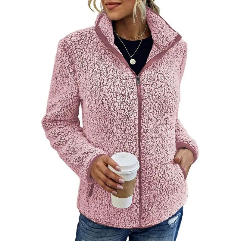 W&W Mode | Fleecejacke für Damen