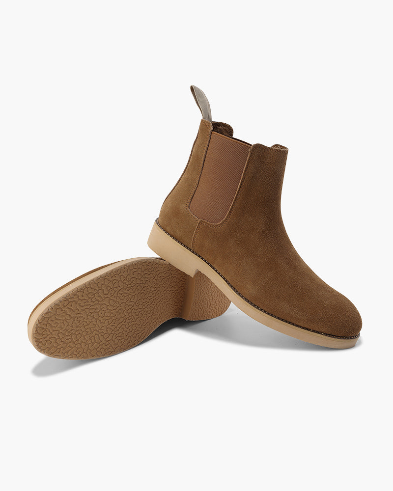WW | Klassische Herren Chelsea Boots Aus Leder