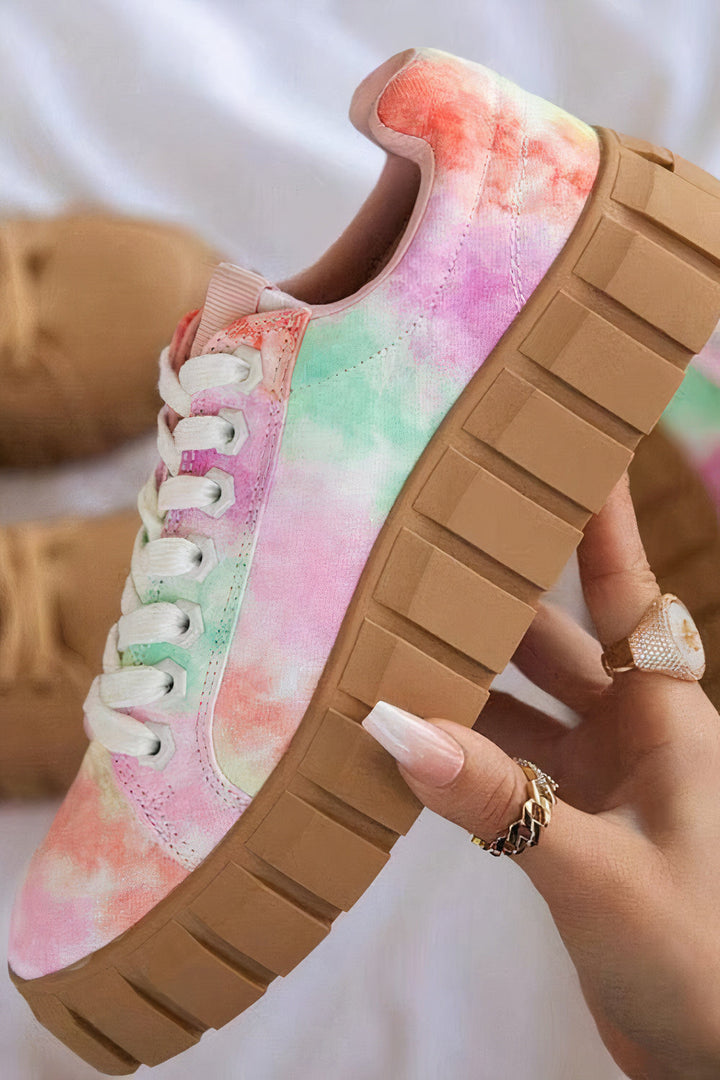 W&W Mode | Einfarbige Niedrige Turnschuhe