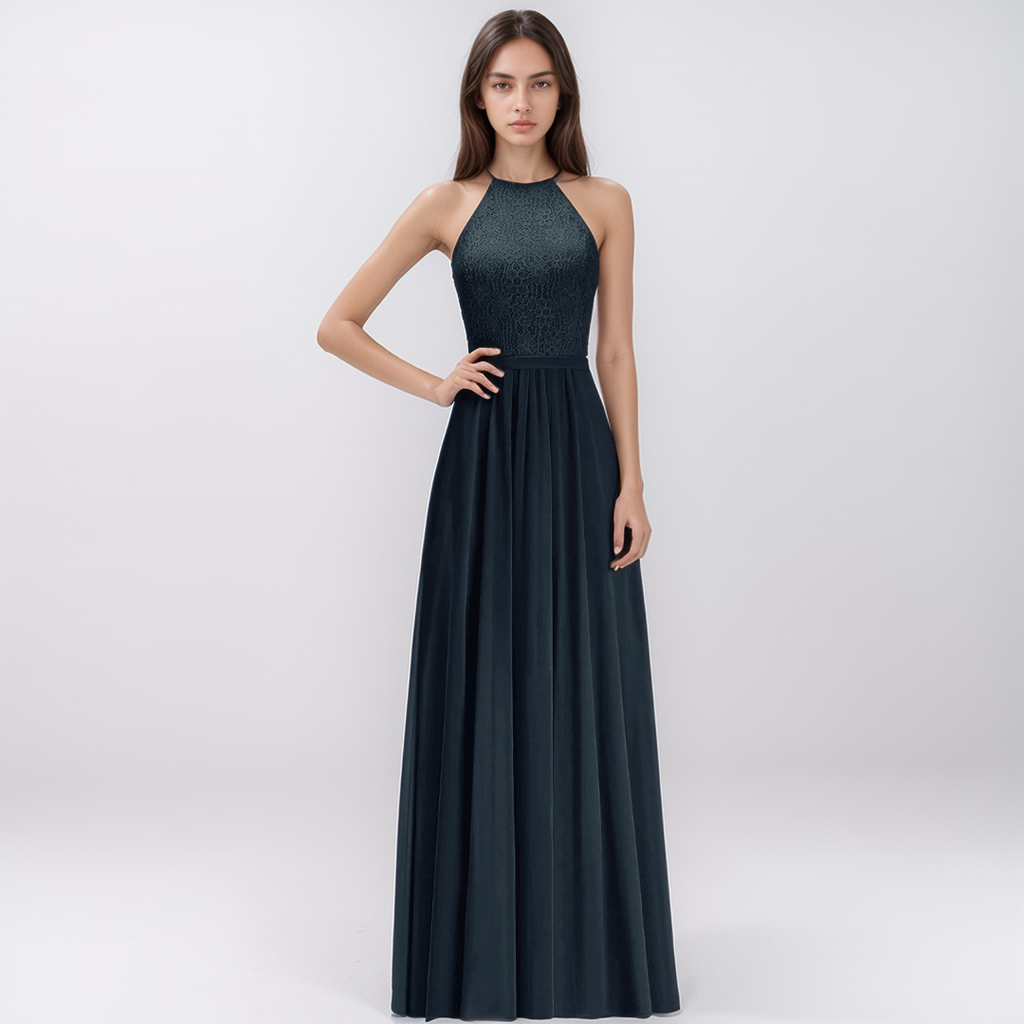 WW | Lange Chiffonkleid Für Eine Hochzeit