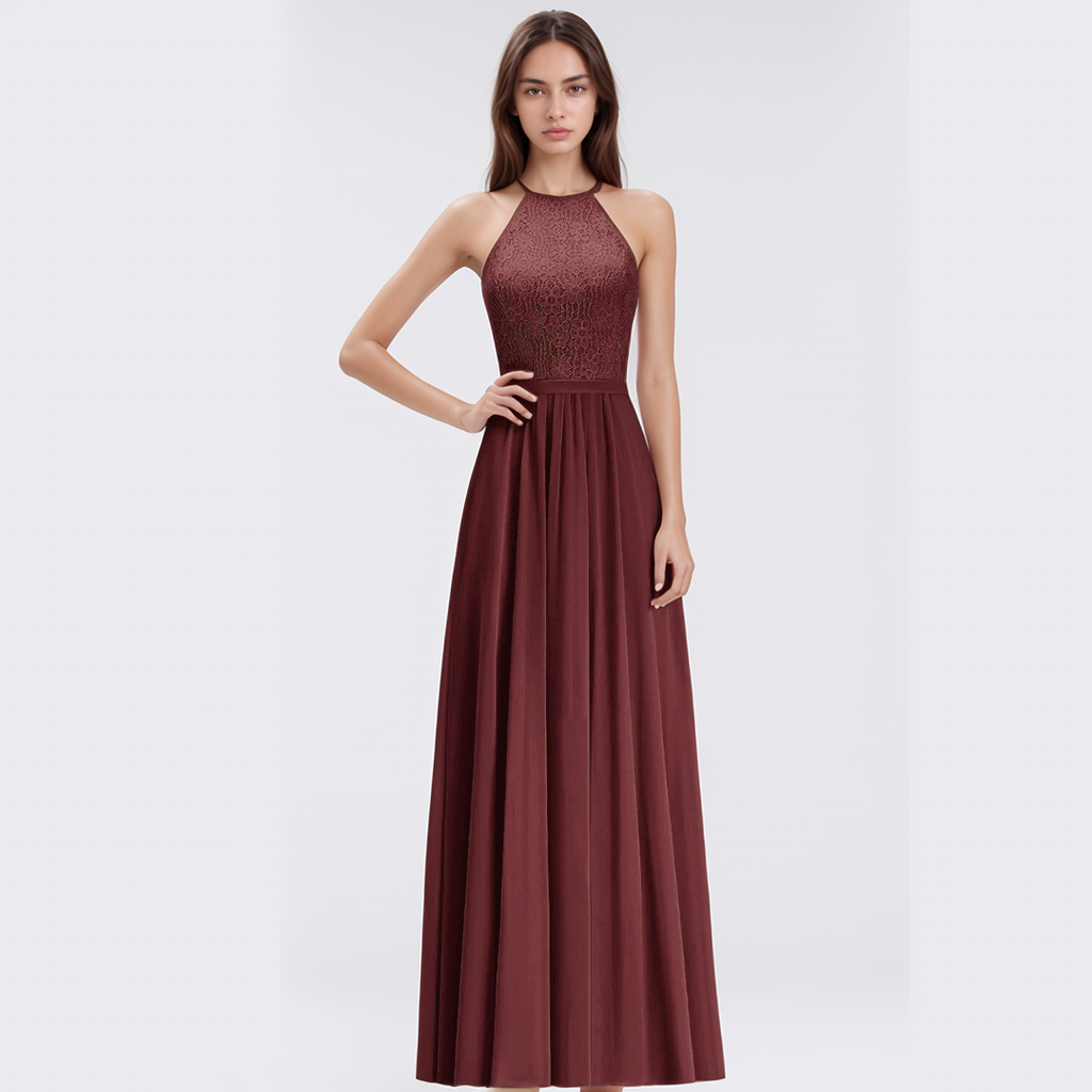 WW | Lange Chiffonkleid Für Eine Hochzeit