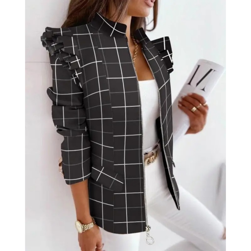 WW | Streifen Stil Damen Blazer