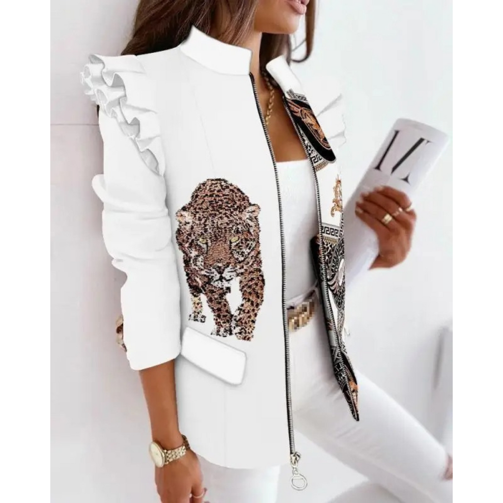 WW | Streifen Stil Damen Blazer