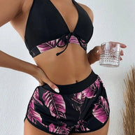 WW | Bikini mit Blätterdruck