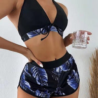 WW | Bikini mit Blätterdruck