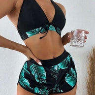 WW | Bikini mit Blätterdruck