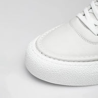 WW | Premium Leder Sneakers Mit Weißer Sohle