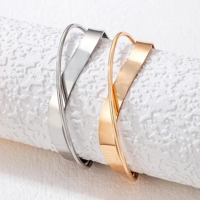 W&W Mode | Goldfarbige Mix & Match Armband