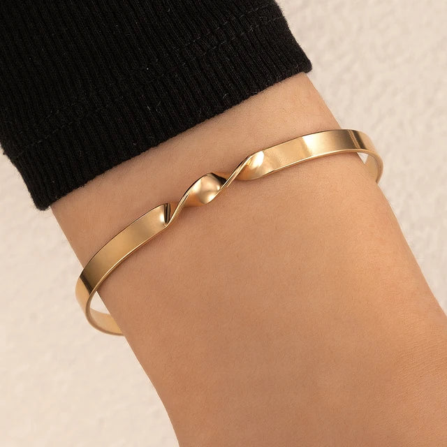 W&W Mode | Goldfarbige Mix & Match Armband
