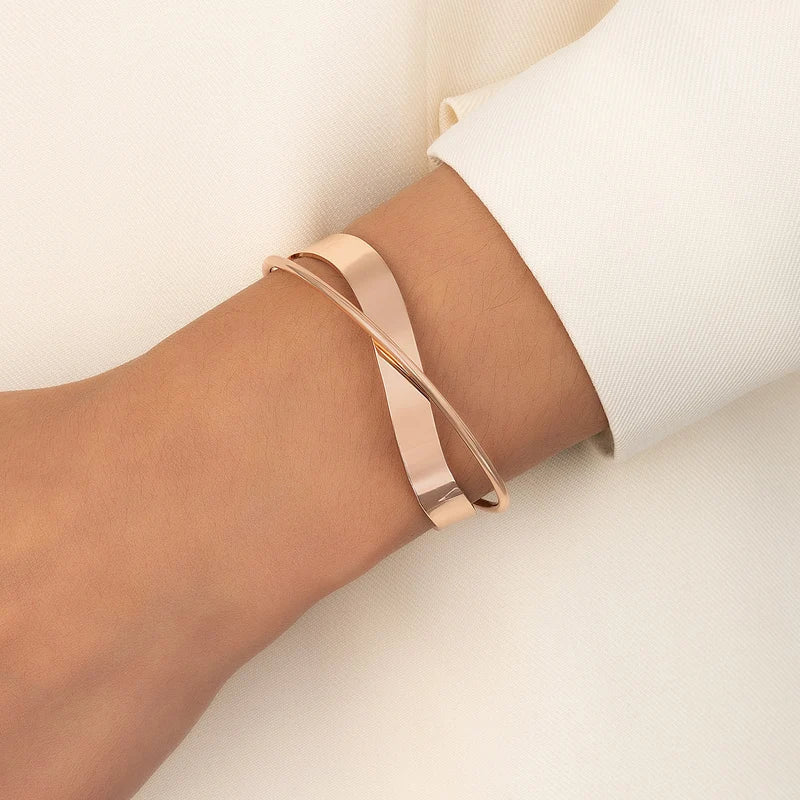 W&W Mode | Goldfarbige Mix & Match Armband