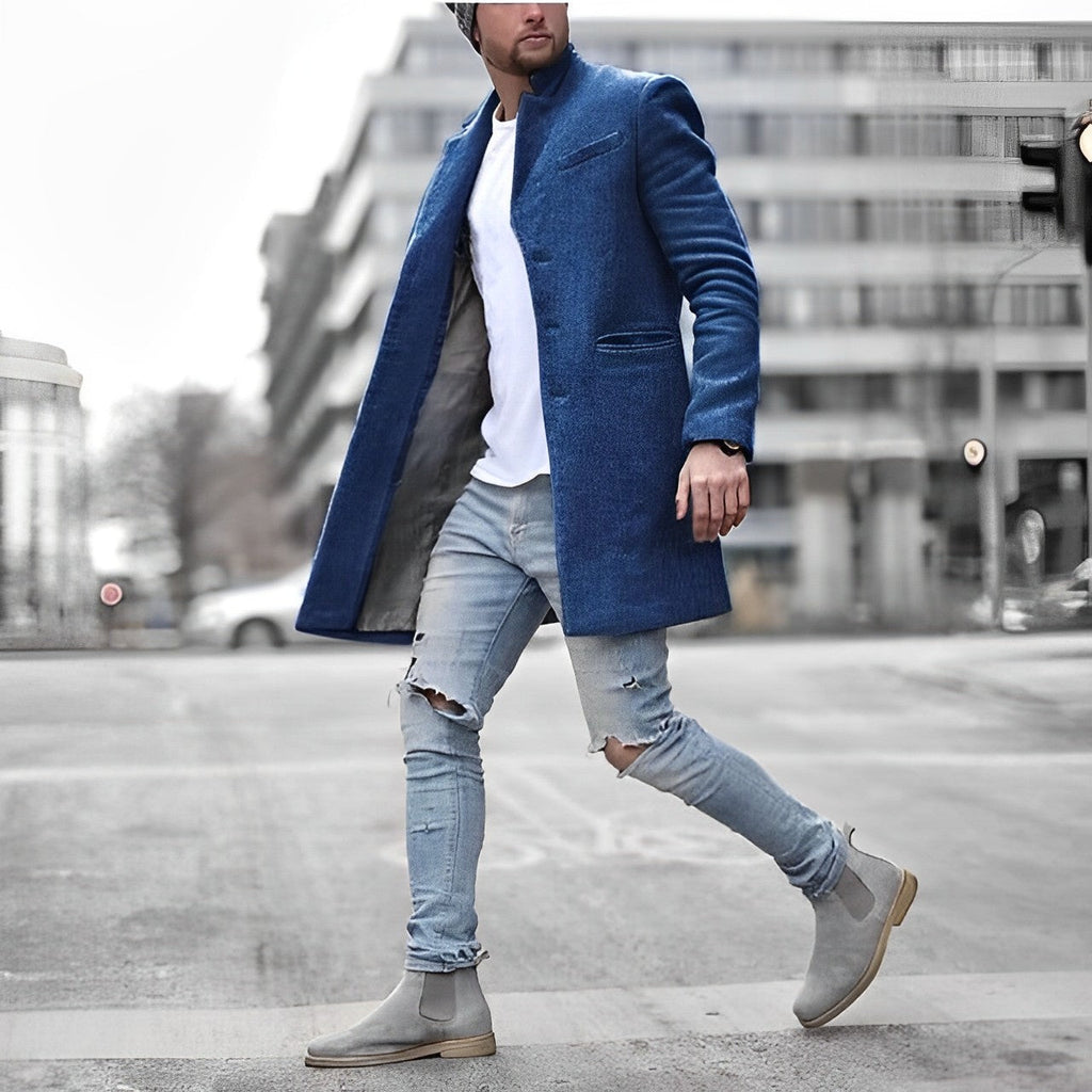 WW | Eleganter Und Einzigartiger Mantel Für Herren