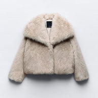 WW | Warme Pelzjacke für Damen im stilvollen Design