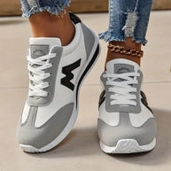 WW | Lace Up Lage Top Damessneakers Wandelschoenen