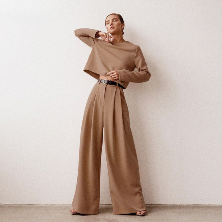 W&W Mode | Elegantes Zweiteiliges Damen Satz