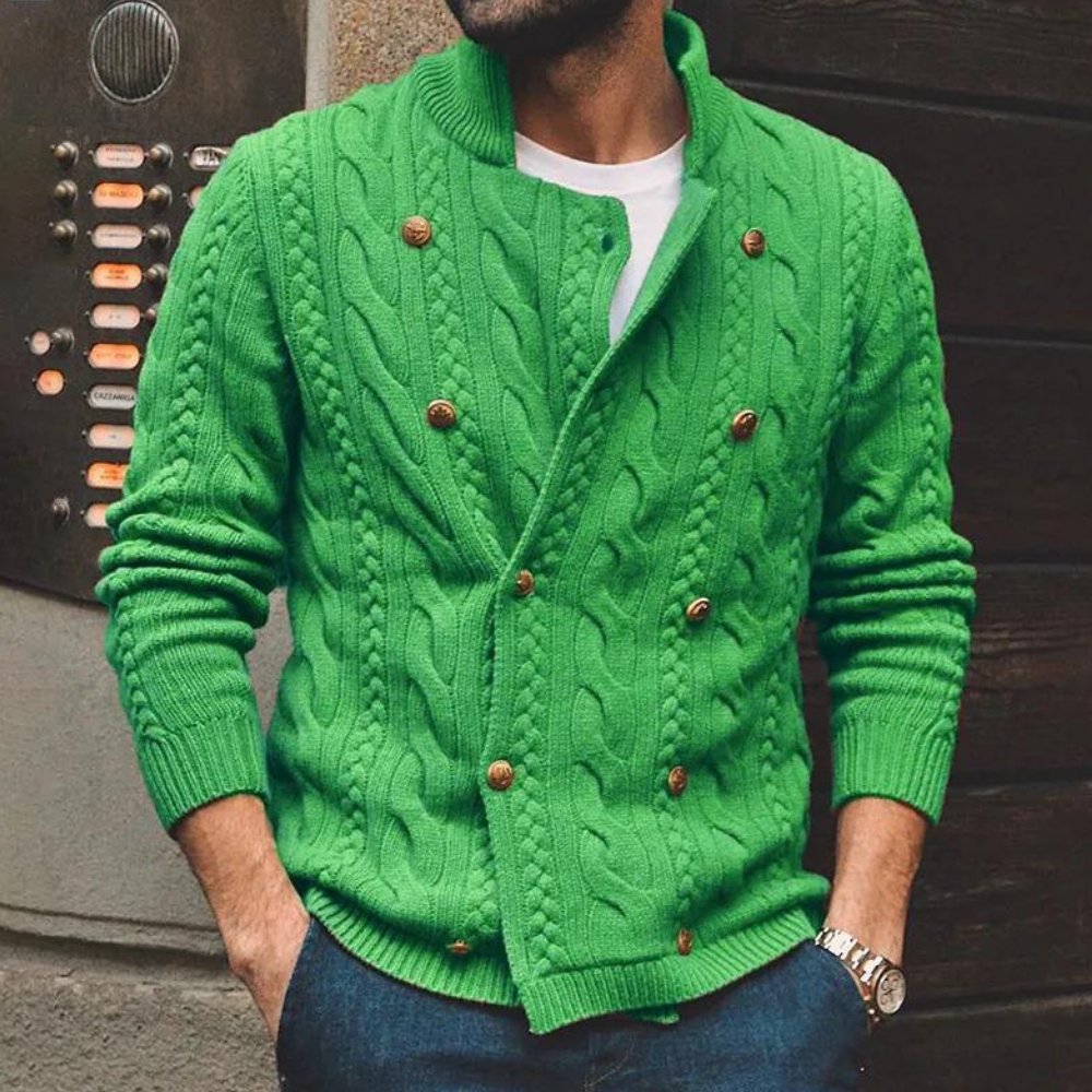 W&W Mode | Eleganter Herren Strickjacke