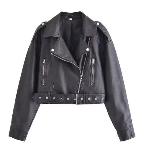 WW | Retro Lederjacke Für Damen