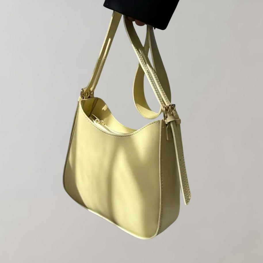 WW | Reißverschluss Klein Schultertasche Kunstledertasche