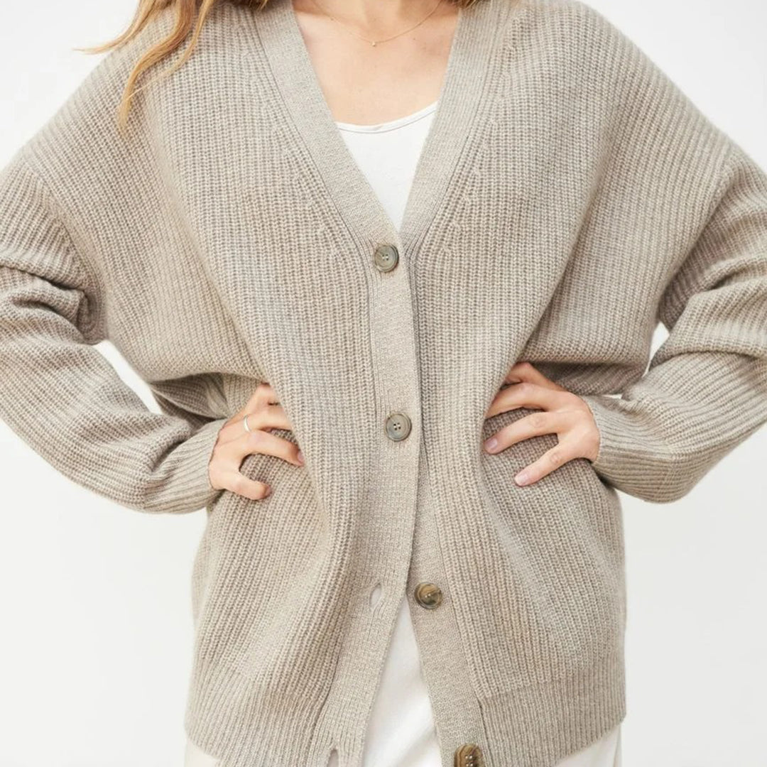 W&W Mode | Oversized Cardigan für Damen mit luxuriösem Komfort