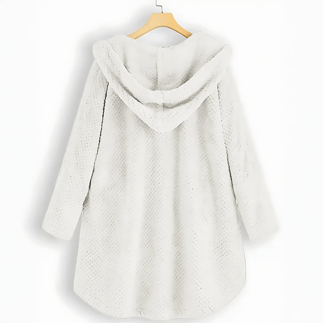 W&W Mode | Wärmende Strickjacke mit weichem Futter und Kapuze für Damen