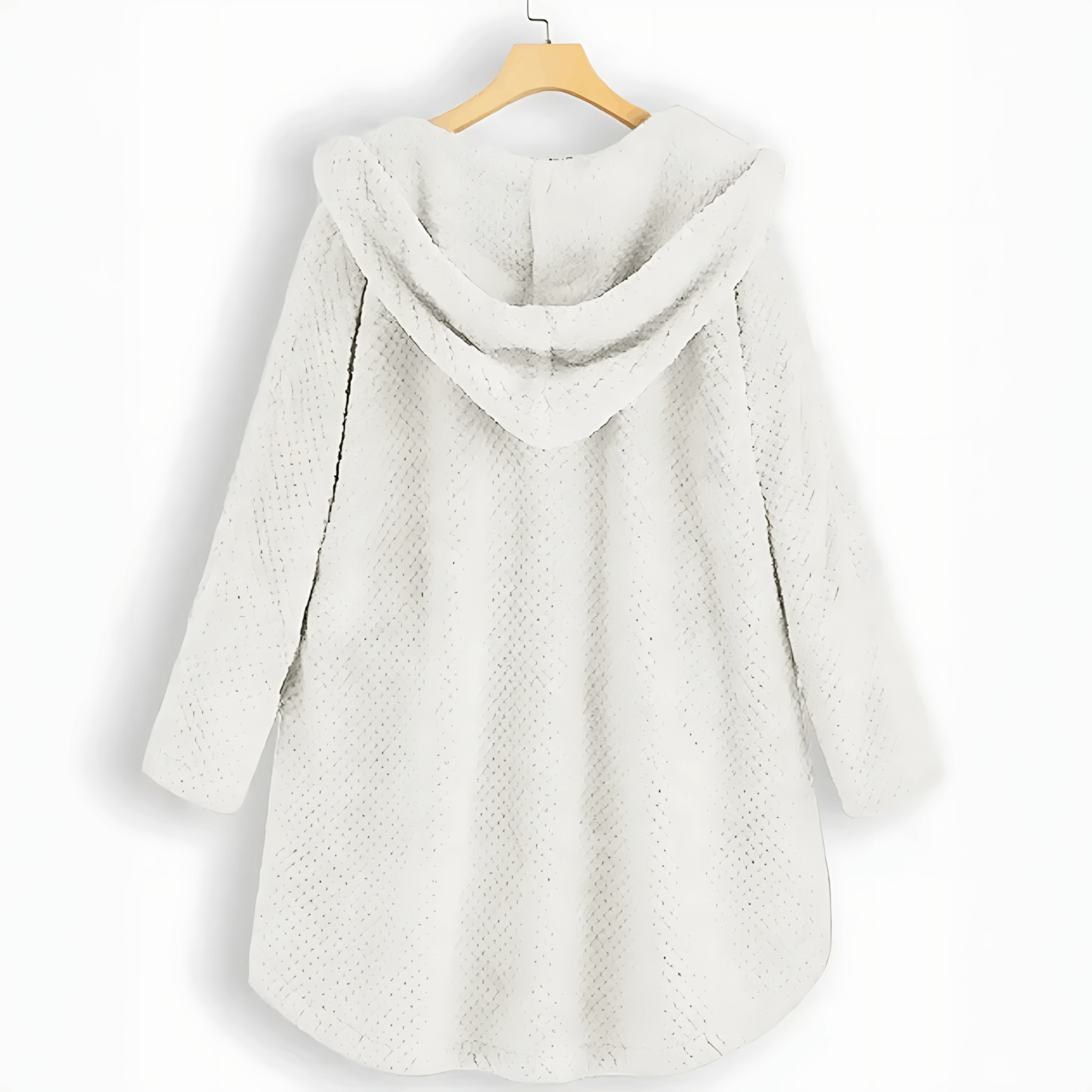 WW | Wärmende Strickjacke mit weichem Futter und Kapuze für Damen