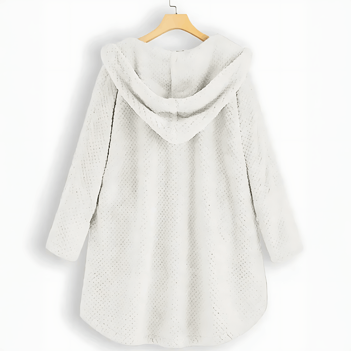 W&W Mode | Wärmende Strickjacke mit weichem Futter und Kapuze für Damen