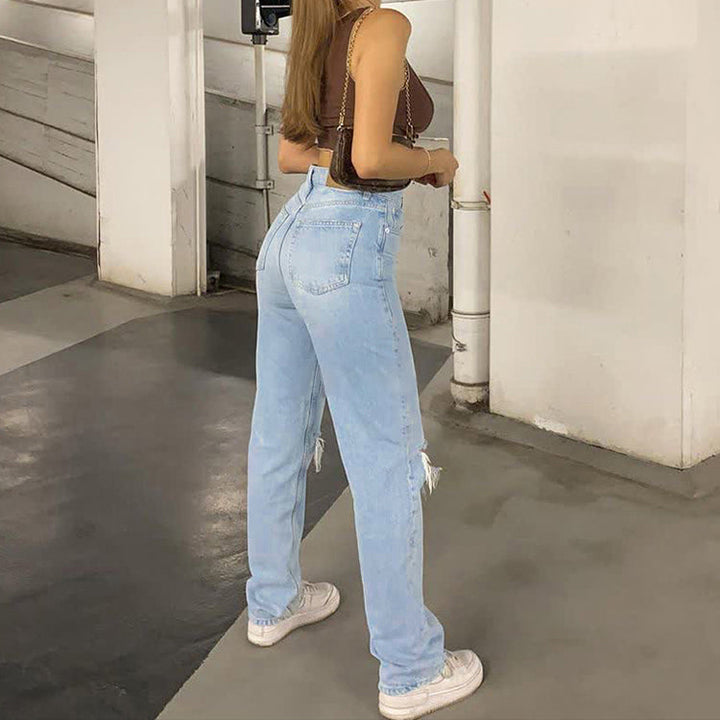 WW | Baggy Jeans Für Frauen Blau