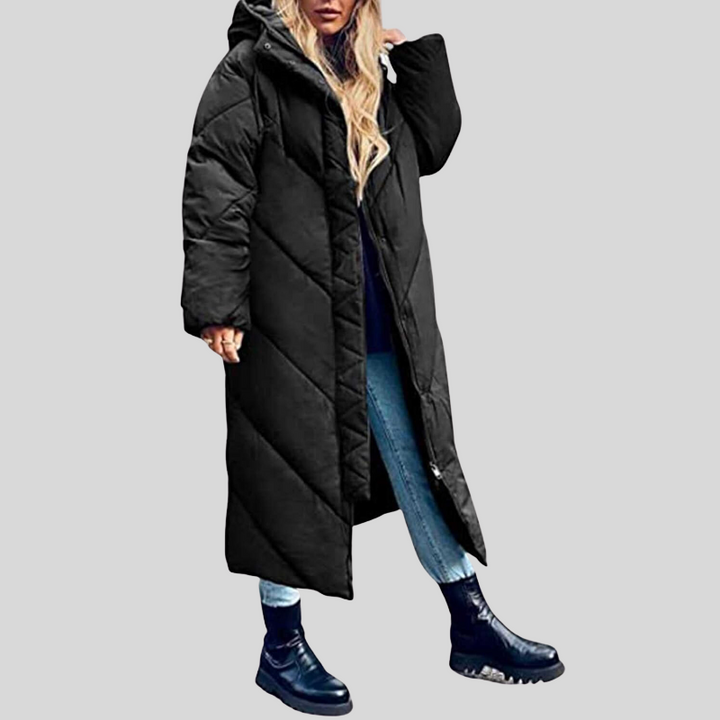 W&W Mode | Lange Winterjacke Mit Kapuze Damen