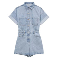 WW | Slimfit & Sexy denim jumpsuit