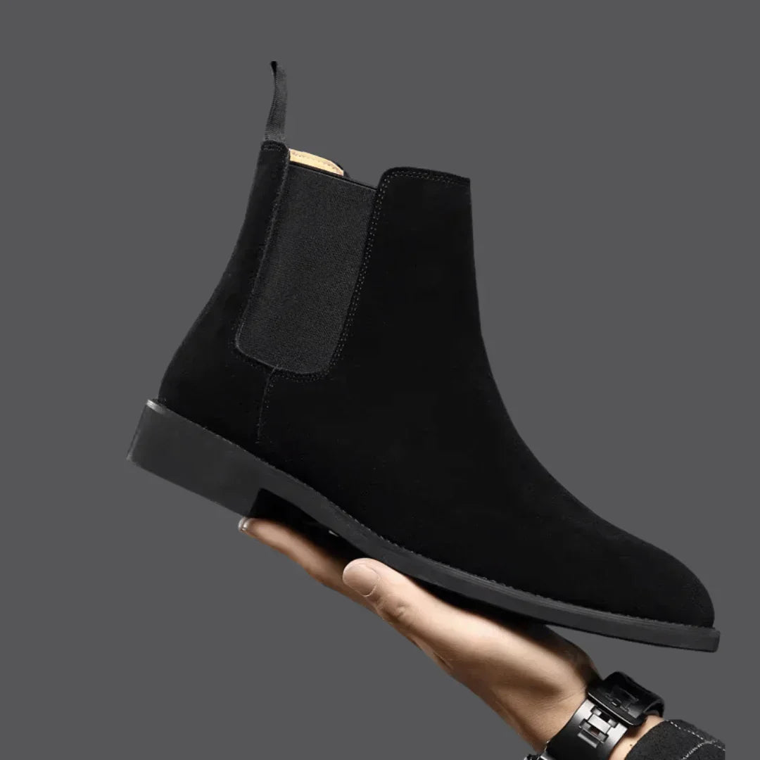 W&W Mode | Boots Aus Weichem Wildleder