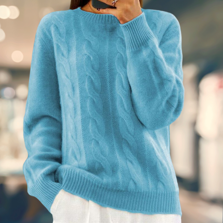 W&W Mode | Kabelgestrickter Pullover
