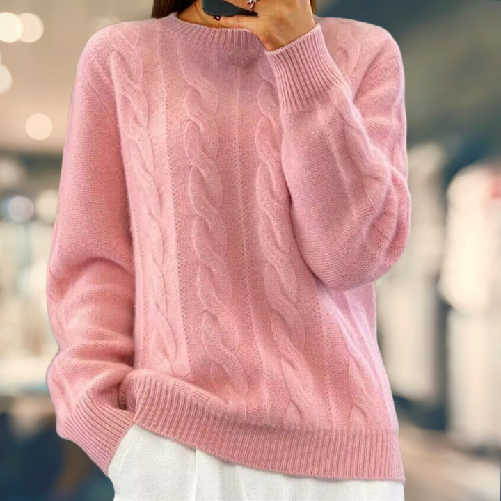 W&W Mode | Kabelgestrickter Pullover