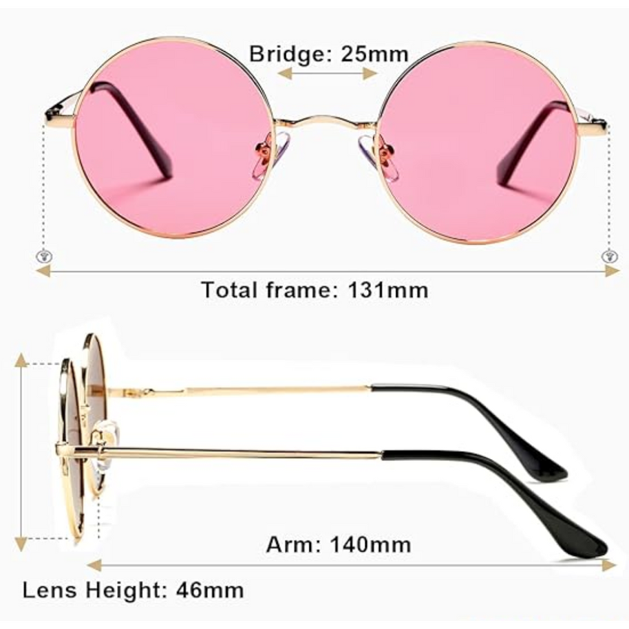 WW | Runde Polarisierte Sonnenbrille