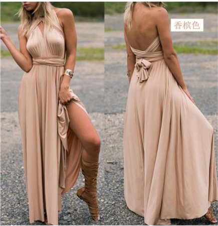 WW | Elegantes Baumwoll Wickelkleid