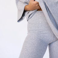 WW | Damen Lounge Satz Mit Oversize T-shirt Und Biker Shorts