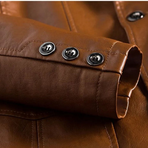 WW | Stylische Lederjacke Für Männer