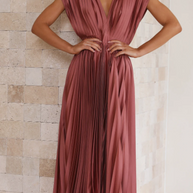 WW | Elegantes Maxikleid Aus Leichtem Stoff