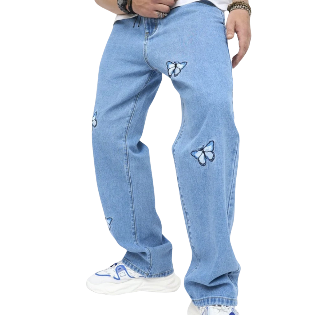 WW - Jahrgang - Schmetterlingsstickerei