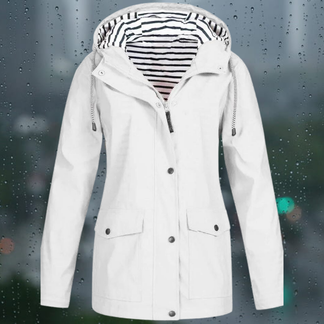 W&W Mode | Lässige Winddichte Regenjacke für Damen