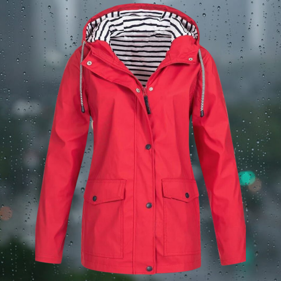 WW | Lässige Winddichte Regenjacke für Damen
