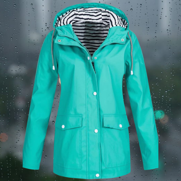 WW | Lässige Winddichte Regenjacke für Damen