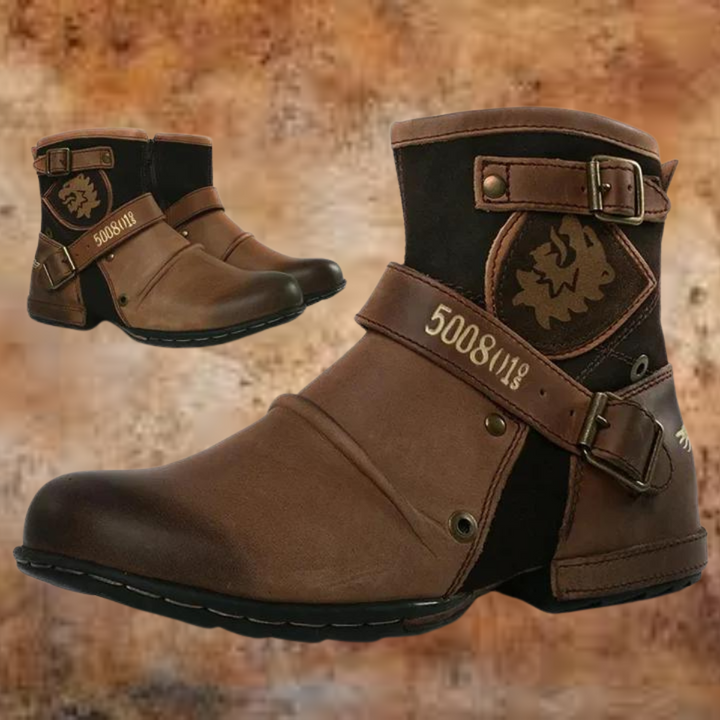 W&W Mode HERRENSTIEFEL IM VINTAGE-STIL