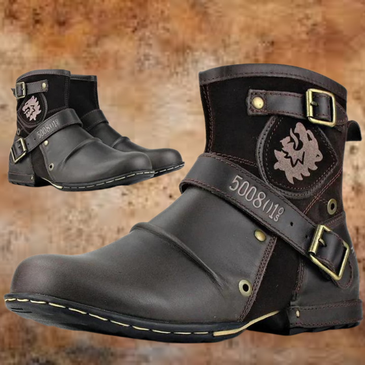W&W Mode HERRENSTIEFEL IM VINTAGE-STIL