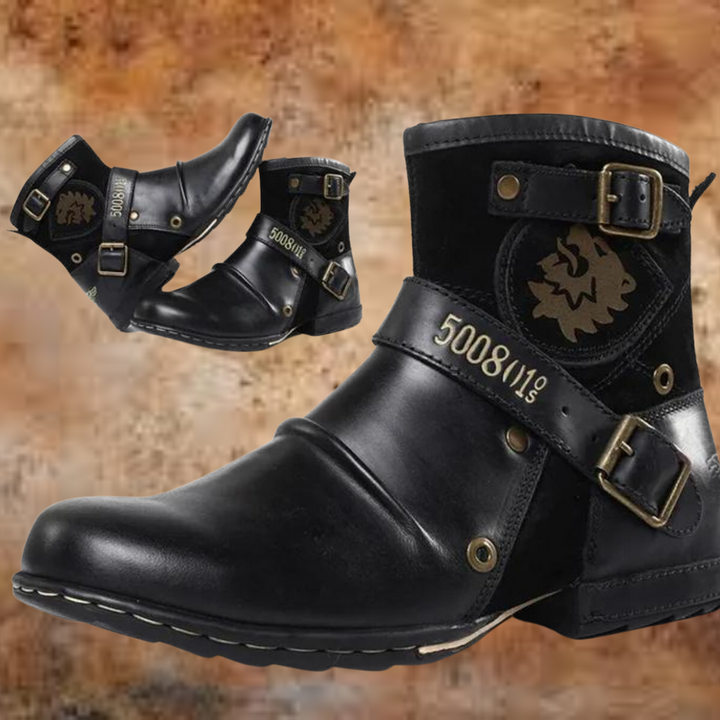 W&W Mode HERRENSTIEFEL IM VINTAGE-STIL