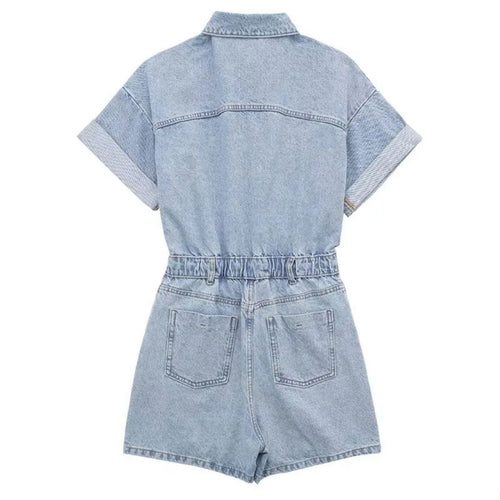 WW | Slimfit & Sexy denim jumpsuit