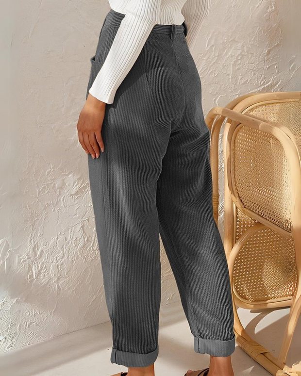 Stylische Cordhosen