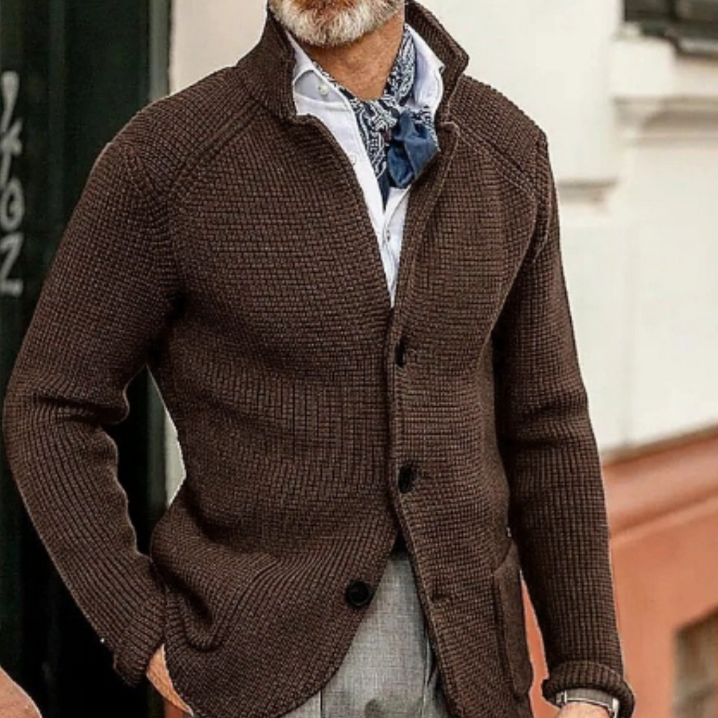 WW | Stilvolles Und Warmes Herren Strickjacke